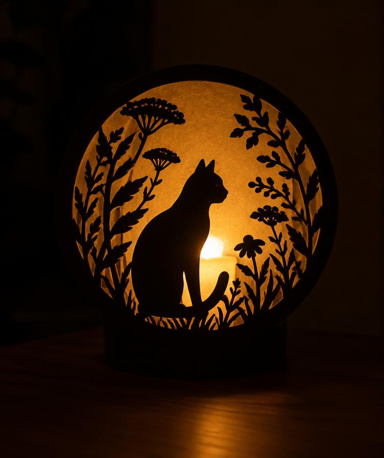 Silhouette lamp